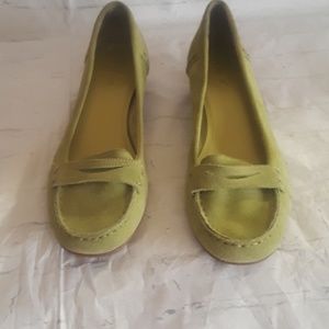 Nine west Women's leather suede flat shoes